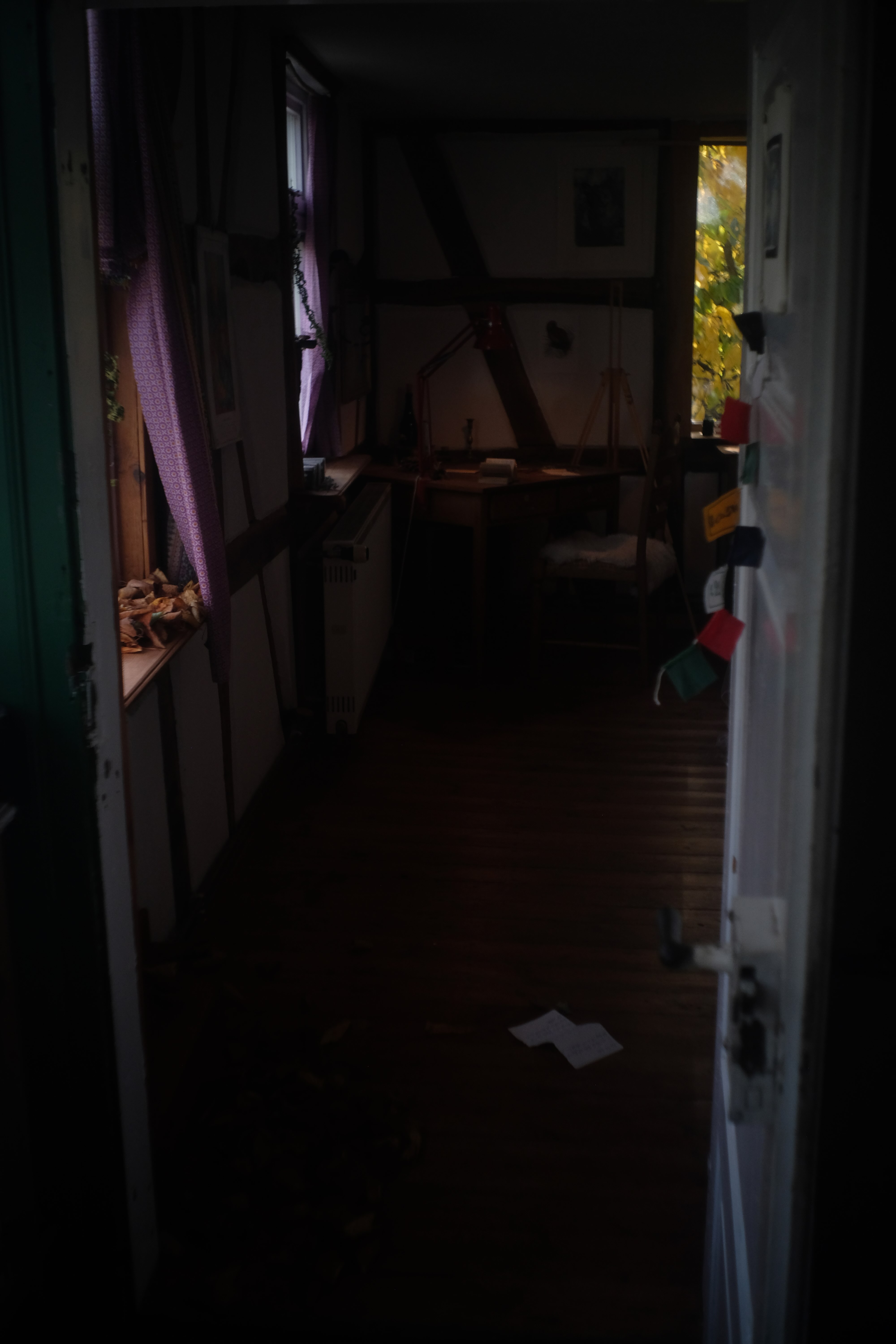 the exhibition space